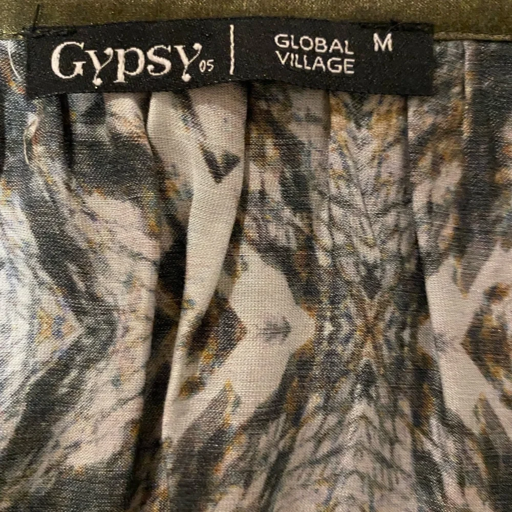 Gypsy05 Silk long sleeves boho romper - Picture 10 of 11